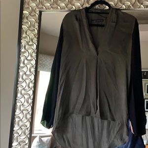 Zara Silk shirt ..